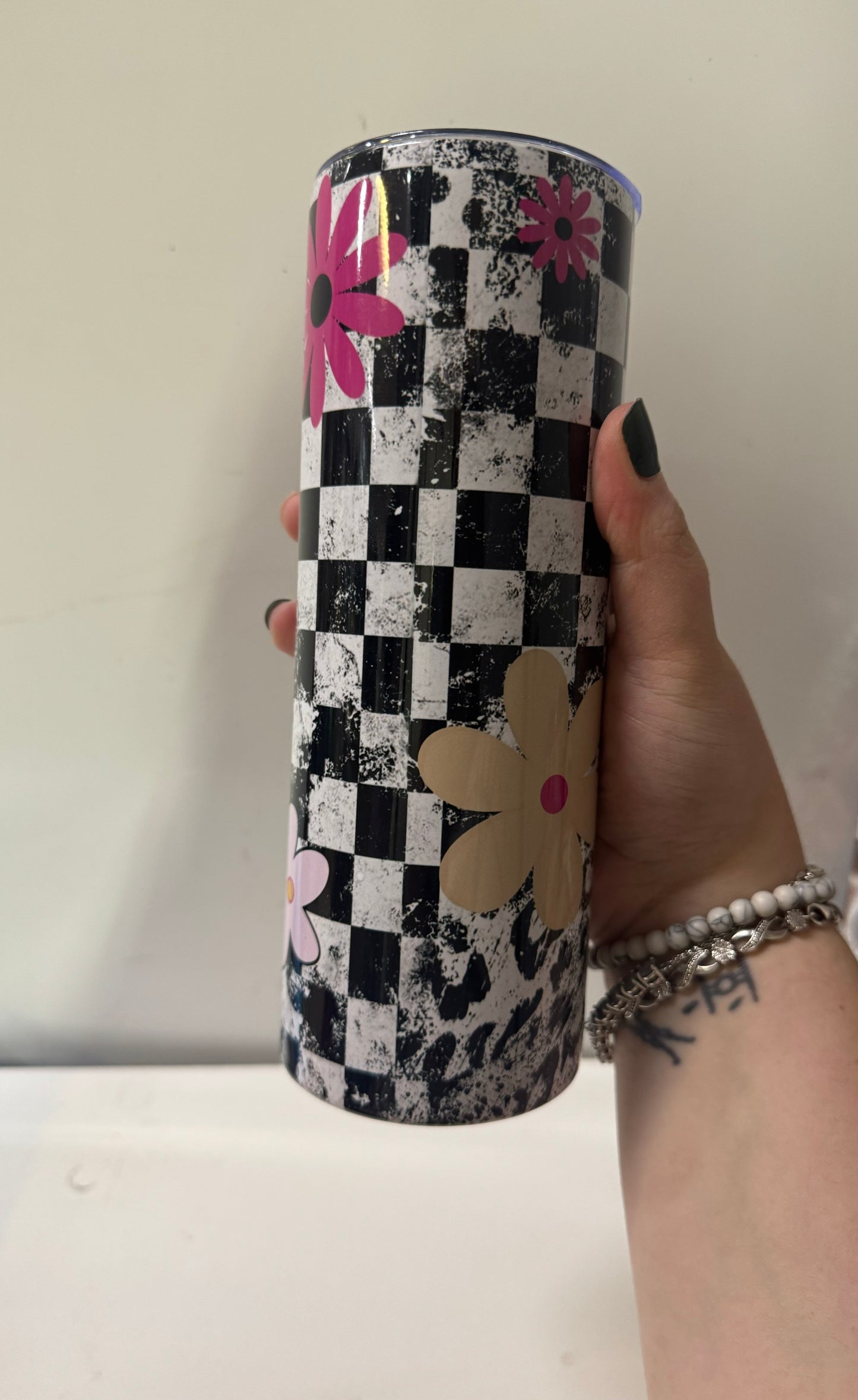 Overstimulated mom metal tumbler