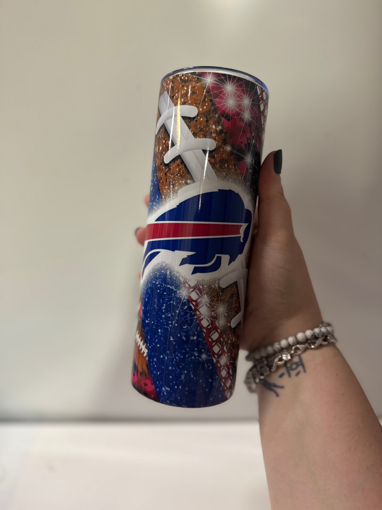 Buffalo Bills metal tumbler